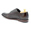 Thistle Paolo Vandini Brown Leather Oxford Shoes 